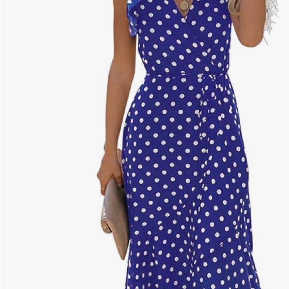 Grecelle high lo dress size medium navy